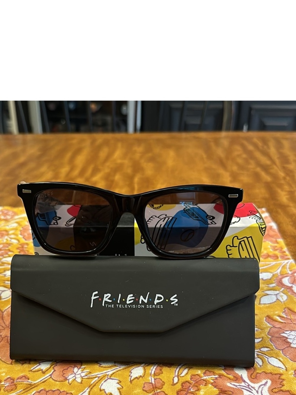 DIFF Friends x ROSS Sunglasses In Black (SOLD OUT)